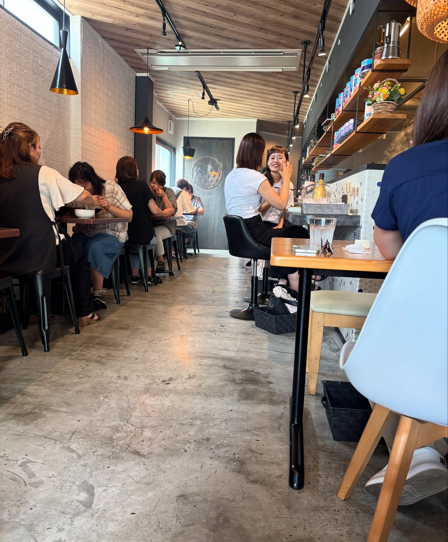 We had a summer lunch party at